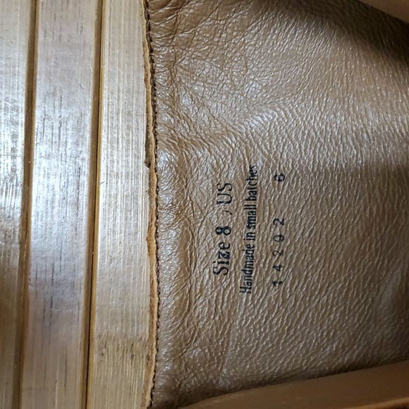 THURSDAY BOOT COMPANY, The Modern Zip Up Suede Ankle Boots, Cognac, Size 8, NWOT - Picture 6 of 8